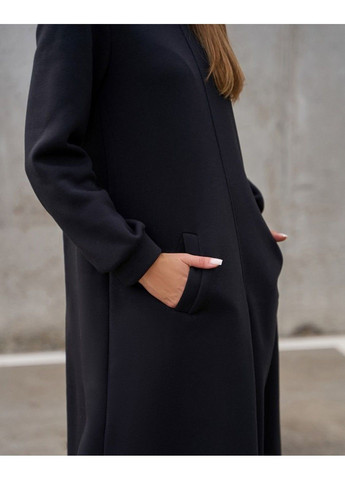 Черное повседневный платья 14853 черный ISSA PLUS