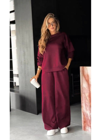 Костюм з італійського трикотажу (світшот + штани), розміри 42–52 DK/DL Мода без кордонів (362642885)