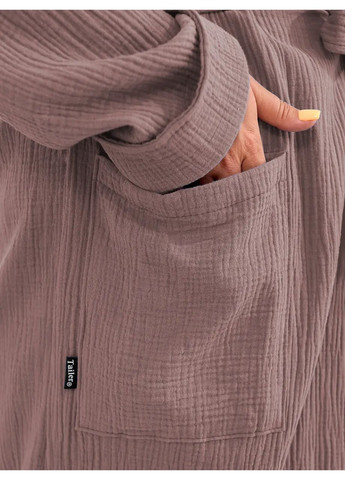 Халат жіночий мусліновий, 100% бавовна, батальний No Brand халат (350887044)