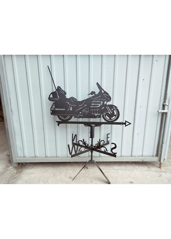 Флюгер на будинок Мотоцикл Honda Gold Wing, флюгер на дах з металу 2 мм. No Brand (368896450)