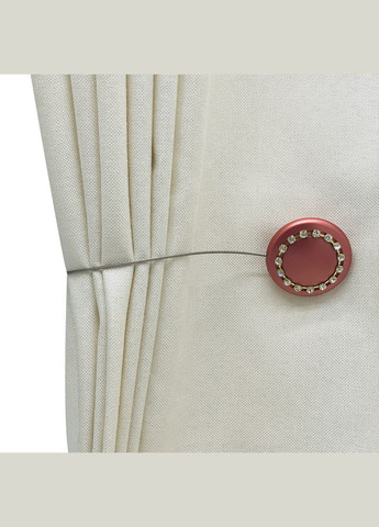 Магніт для штор коло еліт 5х5 см антик світлий пара 2 шт MIS LT №12а (323148024)