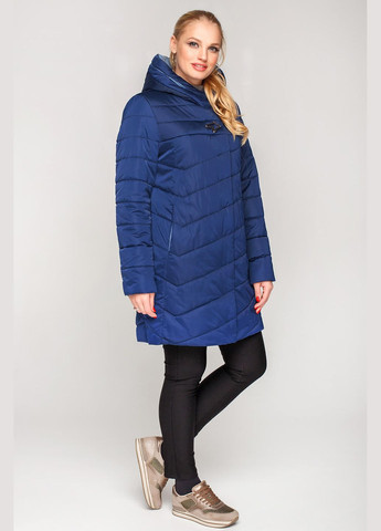 Синя демісезонна куртка аманда синій MioRichi