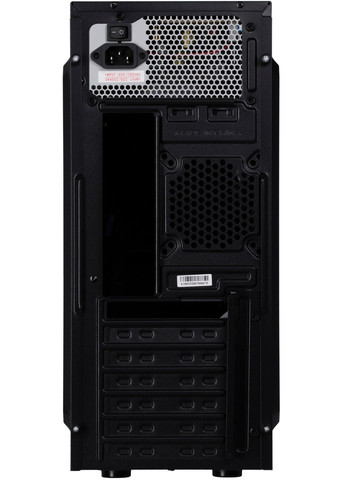 Корпус ALFA (-E1802) без БП Black 2E (370605357)