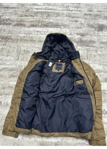 Коричневая зимняя зимняя пуховая куртка новая мужская теплая casaul томе пуховик 1-1 No Brand