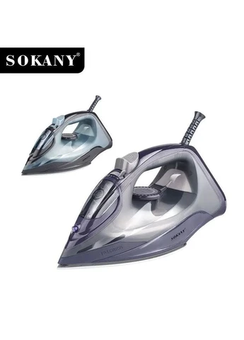 Паровой утюг SOKANY SK-2071 / Электрический утюг с керамической подошвой, 2600 Вт / Паровой утюг с резервуаром для воды Digital (395319849)