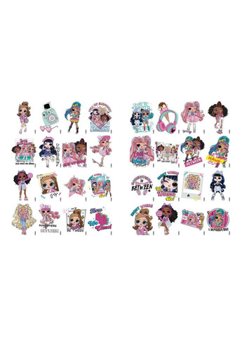 Детская книжка-раскраска "Tweens Ali Dance" LCB9 со стикерами No Brand (354772233)