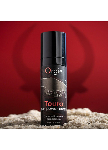 Крем для ерекції Touro Power Cream 15 мл Orgie (348517400)