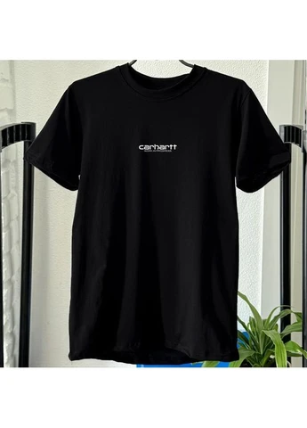 Черная мужская футболка с принтом y33 black No Brand