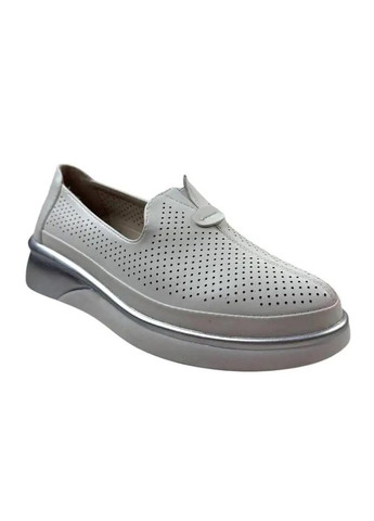 Башили Жіночі туфлі на танкетці з перфорацією бежеві бежевий з штучна шкіра, — літо (360964624)