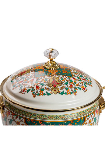 Емальована каструля об'ємом 5 літрів для газових та електричних плит HP-2-116 Yiwu (370801506)