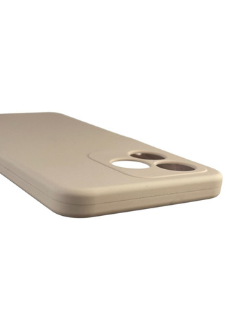 Чохол для C53 силіконовий з мікрофіброю нековзний на реалмі с53 пудровий Realme (366390363)