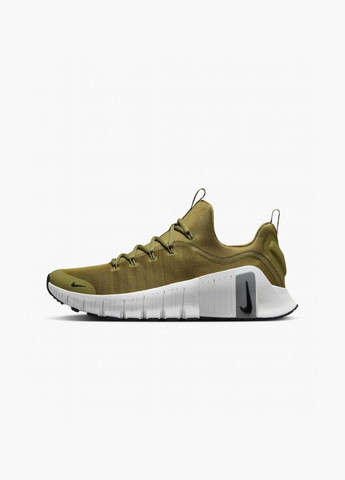 Оливкові кросівки чоловічі free metcon 6 olive fj7127-300 Nike