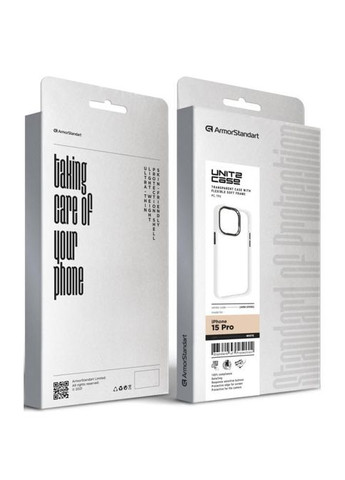 Чехол для мобильного телефона (ARM69980) ArmorStandart UNIT2 Apple iPhone 15 Pro White (326596001)