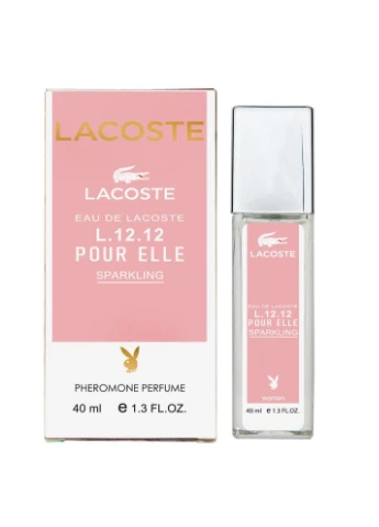 Парфуми Eau de Lacoste L.12.12 Pour Elle Sparkling з феромонами, жіночі, 40 мл No Brand (392732830)