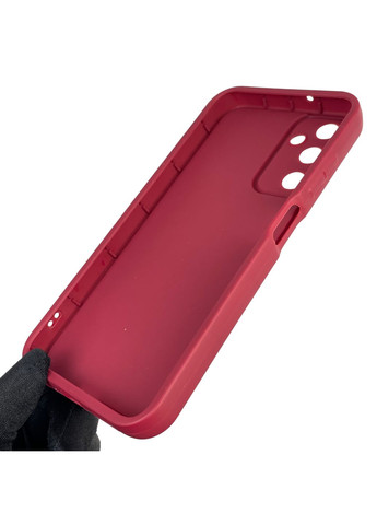 Чохол силіконовий Soft Touch для Galaxy A05S (SM-A057) бордовий (Повний захист камери) Samsung (366389443)