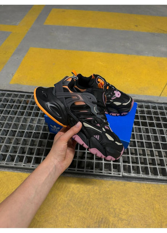 Кросівки жіночі Adidas Black/Orange/Purple No Brand Vento XLG Deluxe комбіновані демісезони (369382052)