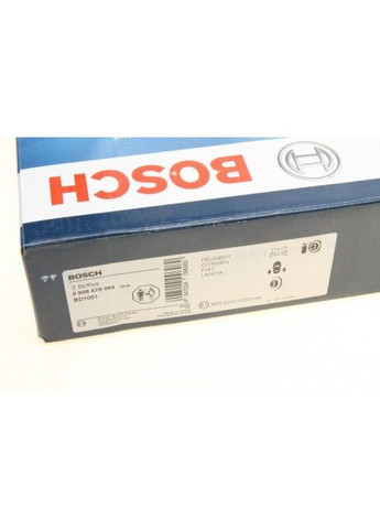 Диск гальмівний (задній) Peugeot 807/Fiat Ulysse/Citroen C8 02- (272x12) 0 986 479 064 (opt-om) Bosch (366164325)