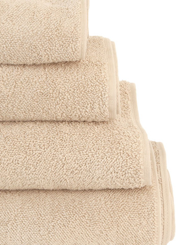 Полотенце "Прикосновение" 30x50 см MVM однотонный бежевый