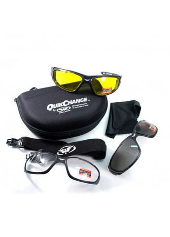 Очки защитные со сменными линзами QuikChange Kit Global Vision (375037251)