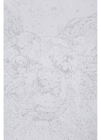 Набор для росписи по номерам "Верный друг" 40*50 см, IDEA2-GX47706, ТМ "" 99IDEAS (369734311)