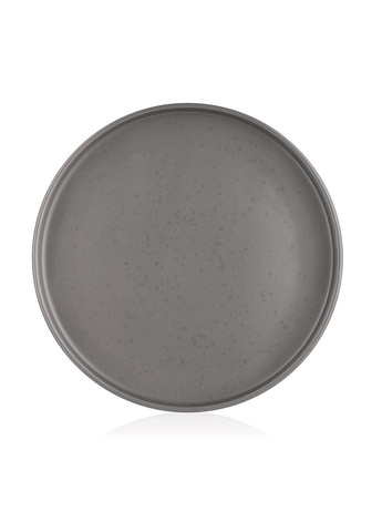 Тарілка обідня Trento 26,5 см сіра кераміка AR2926TG Ardesto (335079024)