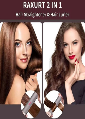 Випрямляч щипці для волосся 10265 плойка з керамічним покриттям сірий DSP (302243336)