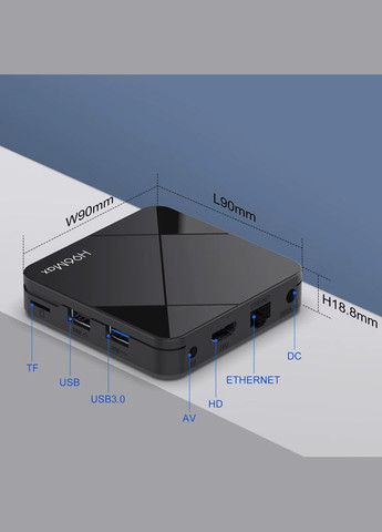 Смарт ТВ приставка Max RK3518 2/16 Гб Android TV 14 Smart Box H96 (347642479)