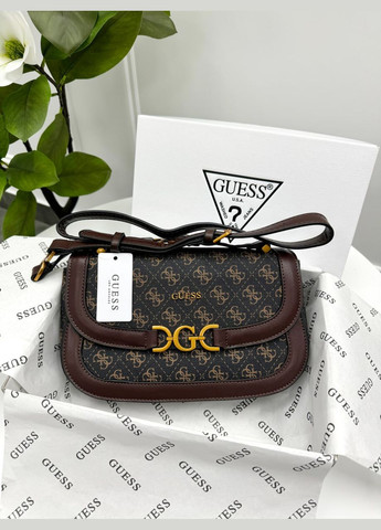 Гесс жіноча сумочка через плече LUX (коричневий колір) No Brand (322375678)