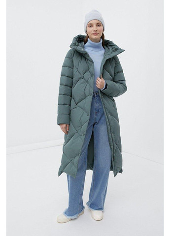 Зеленый зимний Пуховик Finn Flare