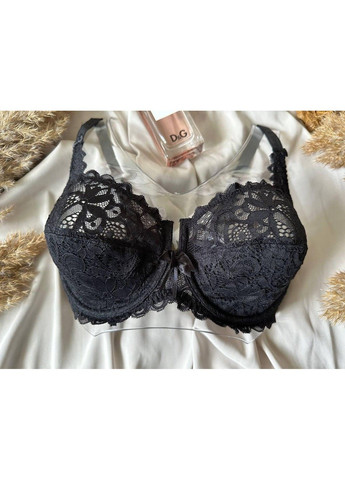 Чёрный бюстгальтер черный без поролона Lanny Mode