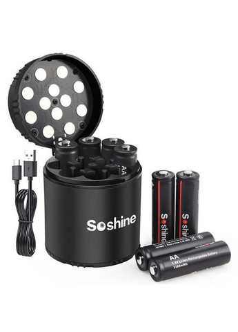 Зарядное устройство C12-1.5V для 8+4 AA/AAA 1.5V Li-ion Soshine (370623677)