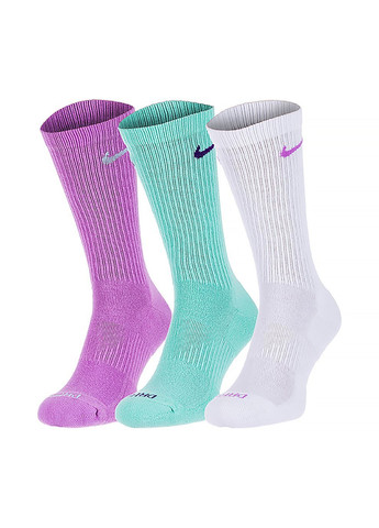 Чоловічі Шкарпетки U NK EVERYDAY PLUS LTWT FOOTIE Різнокольоровий Nike (282316225)