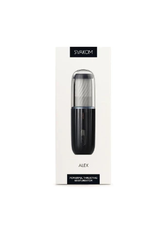 Мастурбатор з озвучкою Alex Dark Blue Svakom (316633413)