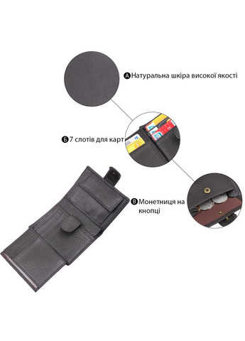 Гаманець чоловічий чорний 14497 Vintage (329198033)