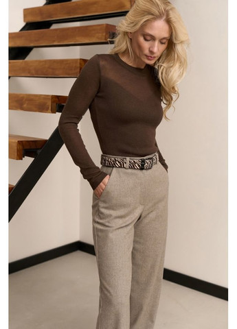 Теплі жіночі штани прямого крою (3086) Triko Bakh (366873130)