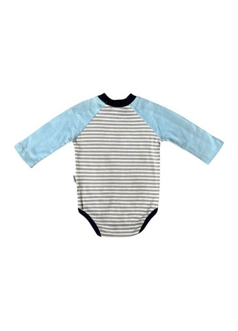 Детское боди с длинным рукавом 68-74 см Разноцветный (1024) Nicol (337347903)