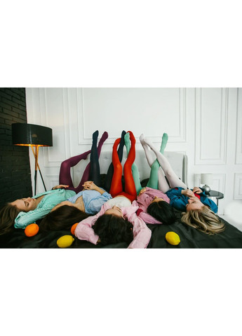 Колготи жіночі кольорові яскраві матові з мікрофібри 30 DEN Italy Lores Concorde 30 Cielo (372461004)