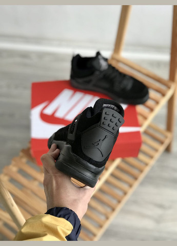Кросівки жіночі і чоловічі Nike Air Jordan 4 Retro Black Cat black | Найк Аір Джордан 4 Ретро Блек Кет чорні No Brand чорні всесезони (307288639)