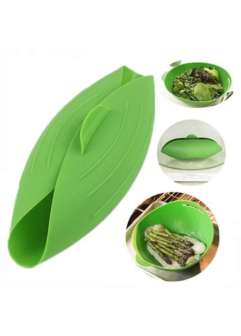 Силіконова миска для випікання та запікання, конверт для запікання Cooking Pocket форма для випікання зелена Stenson (299711825)