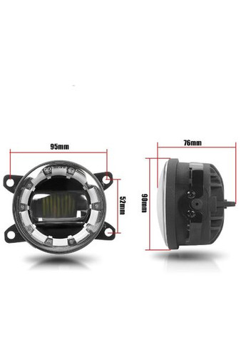 Світлодіодні протитуманні фари 3,5", к-кт 2 шт No Brand (348334710)