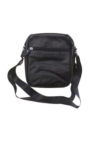 Кожаная мужская сумка BD8018 для документов черная Bond 8018 (316472566)