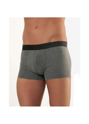 Мужские трусы боксеры тёмно-серые Oztas (306442568)