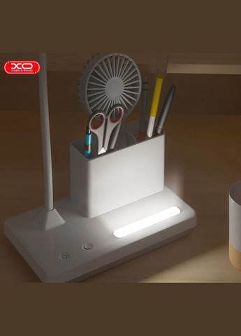 Лампа OZ11 3-Color Multi-Speed Pencil Table Lamp with Night Light 2400mAh Белая XO (338188335)