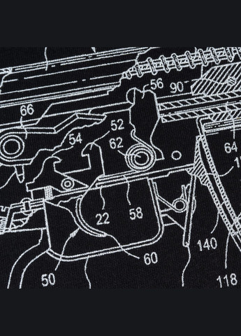 Світшот зимовий AK-47 Combat Black P1G (317668498)