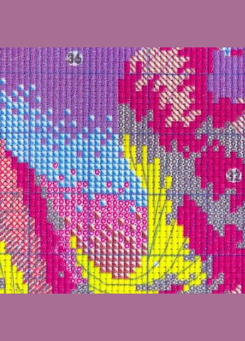 Набор для вышивания по нанесённой на канву схеме "Mermaid (5)". AIDA 14CT printed 43*56 см Joy Sunday (313614580)