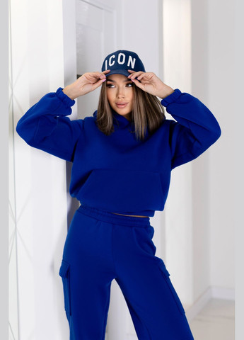 Теплий спортивний костюм зі штанами карго Fashion Girl Human (313803101)