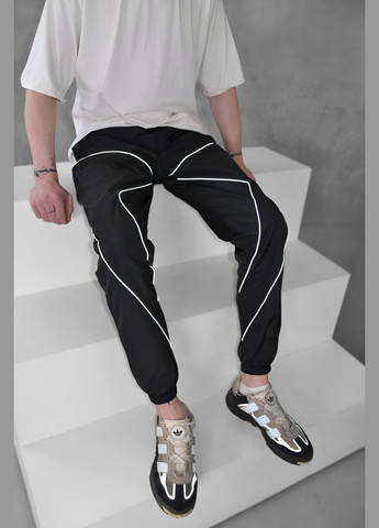Трендові штани зі світловідбиваючим кантом з плащівки Seventy.Eight (280201463)