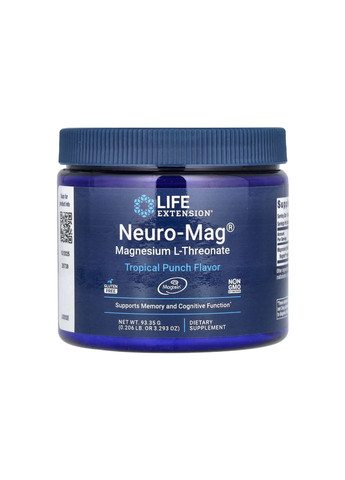 Добавка Neuro-Mag® Magnesium L-Threonate - 93.35g Life Extension (285787782)