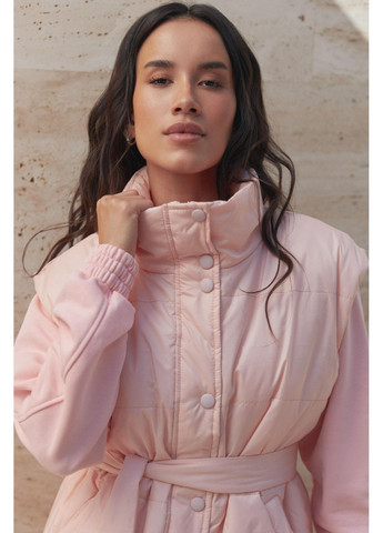 Жилет жіночий осінній з поясом безрукавка з коміром Seventeen (361246747)