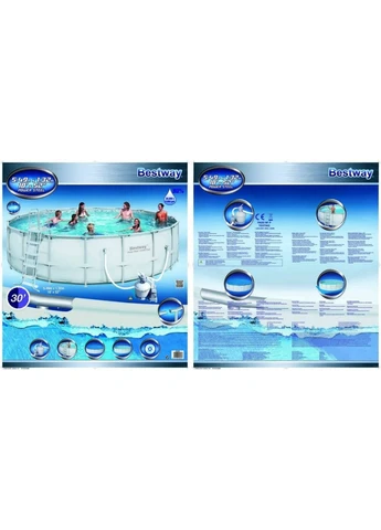 Каркасный бассейн (56464) 549х132 см Bestway (382664022)